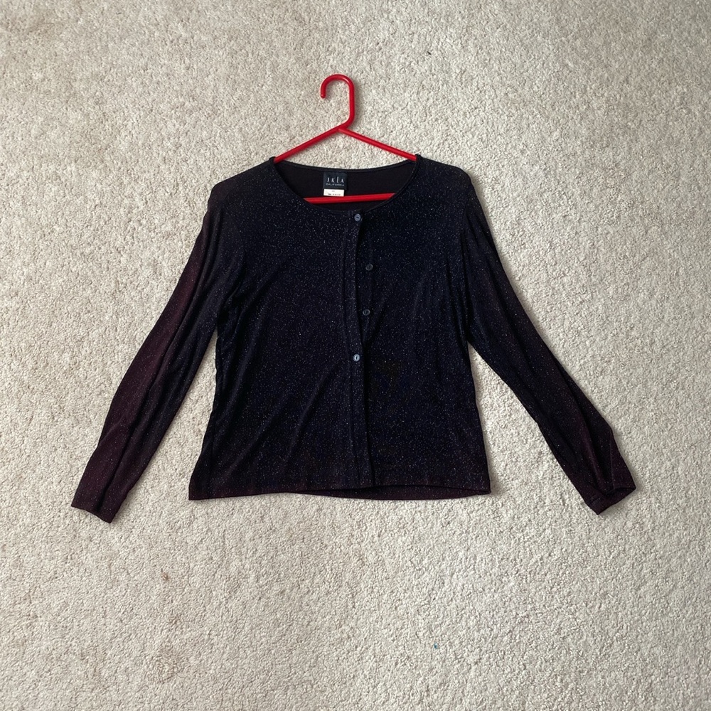 JKLA black long sleeve blouse 🖤